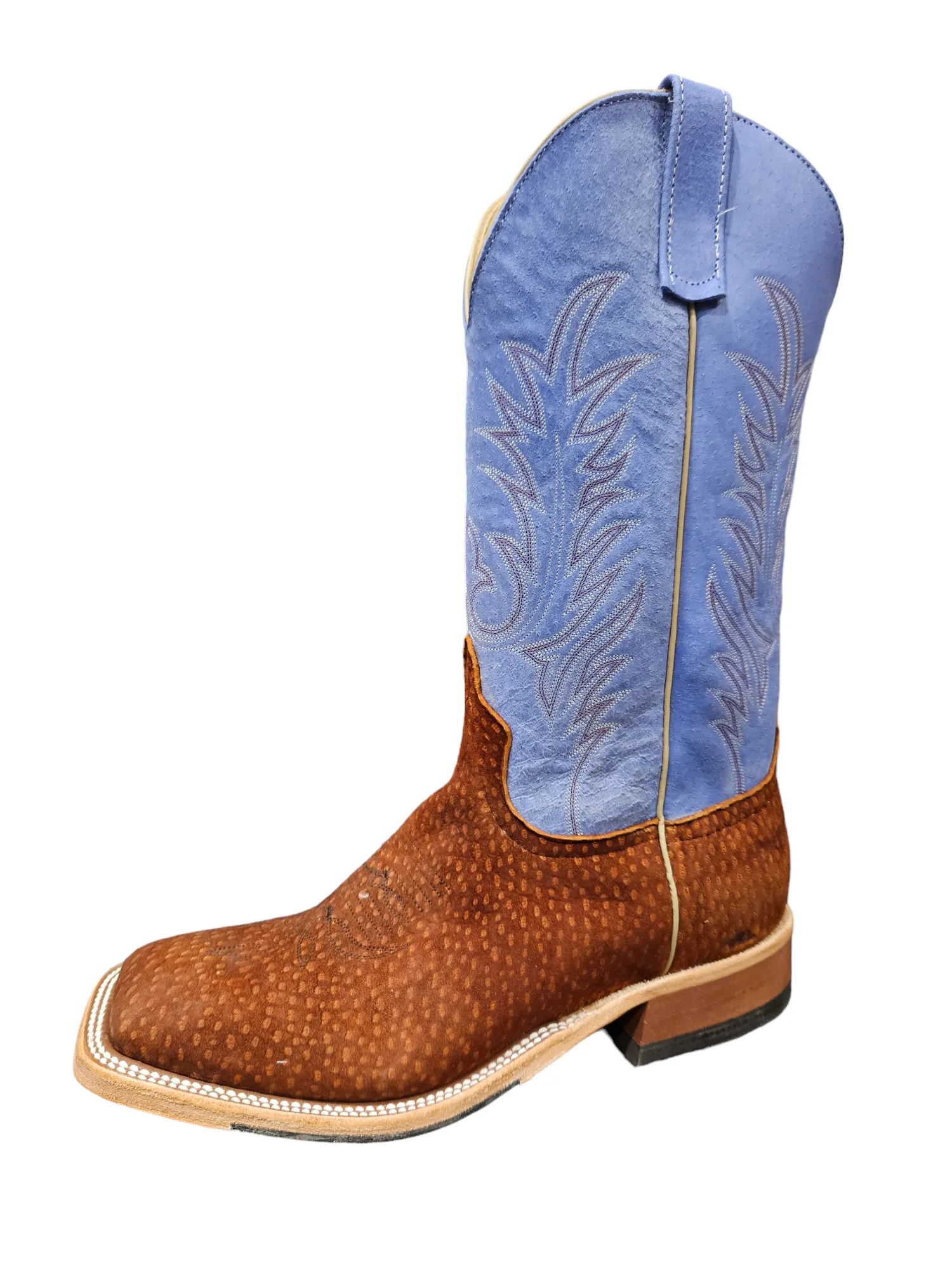 MEN'S ANDERSON BEAN EXCLUSIVE CAPYBARA SQUARE TOE WESTERN BOOTS 330827