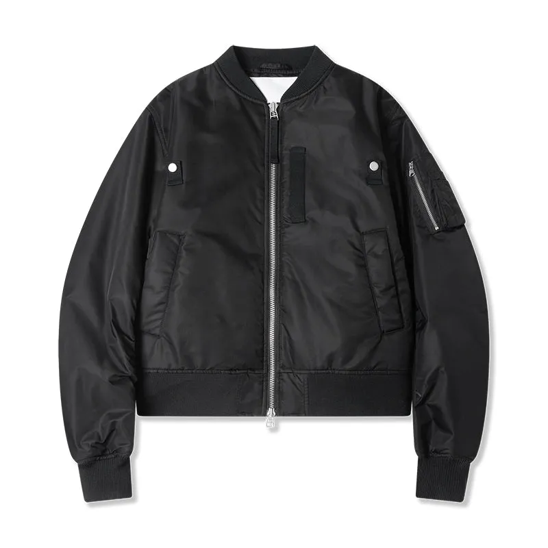 Men's MA-1 Padded Bomber Jacket BLack