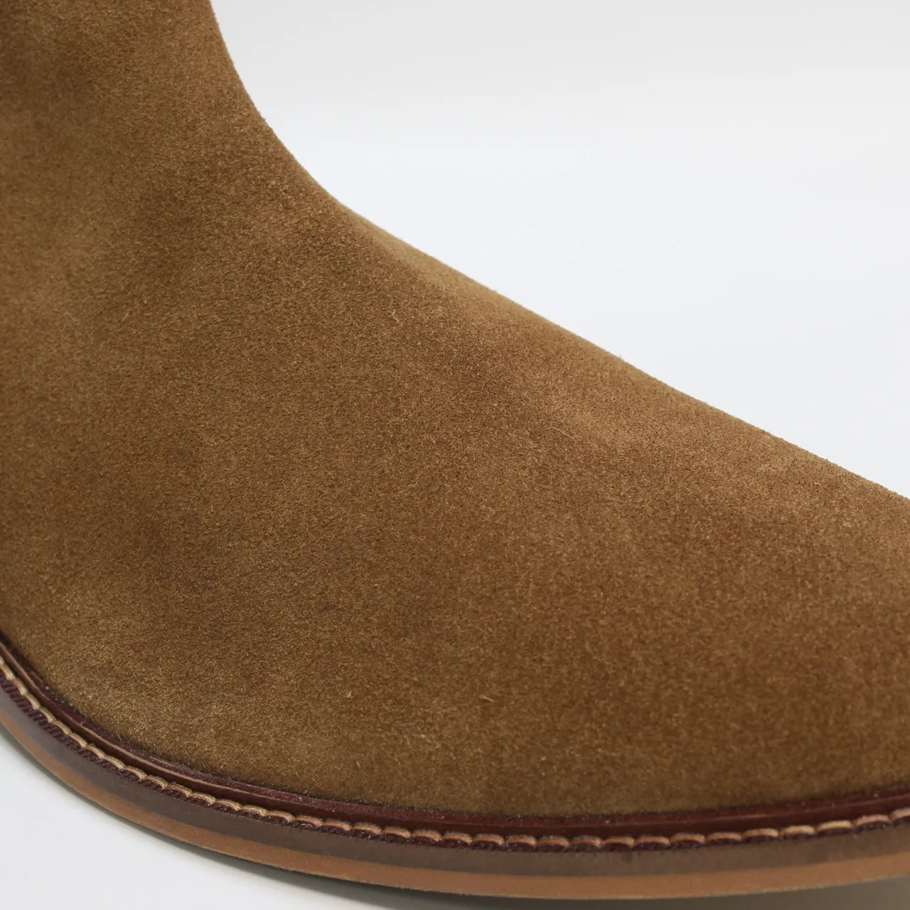 Mens Office Beacon Chelsea Boots Tan Suede Uk Size 12