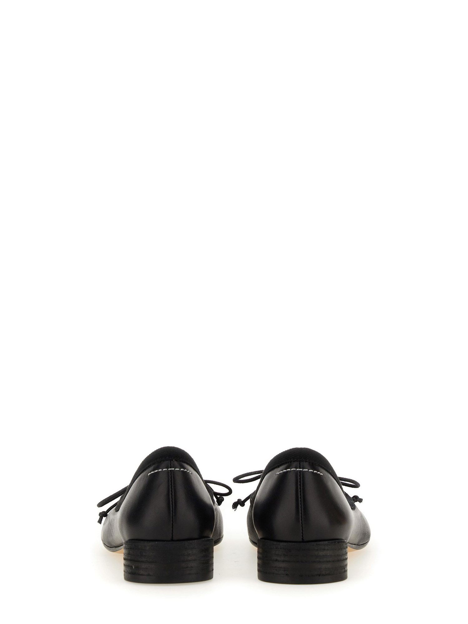 MM6 MAISON MARGIELA    CLASSIC ANATOMICAL LEATHER BALLET FLATS