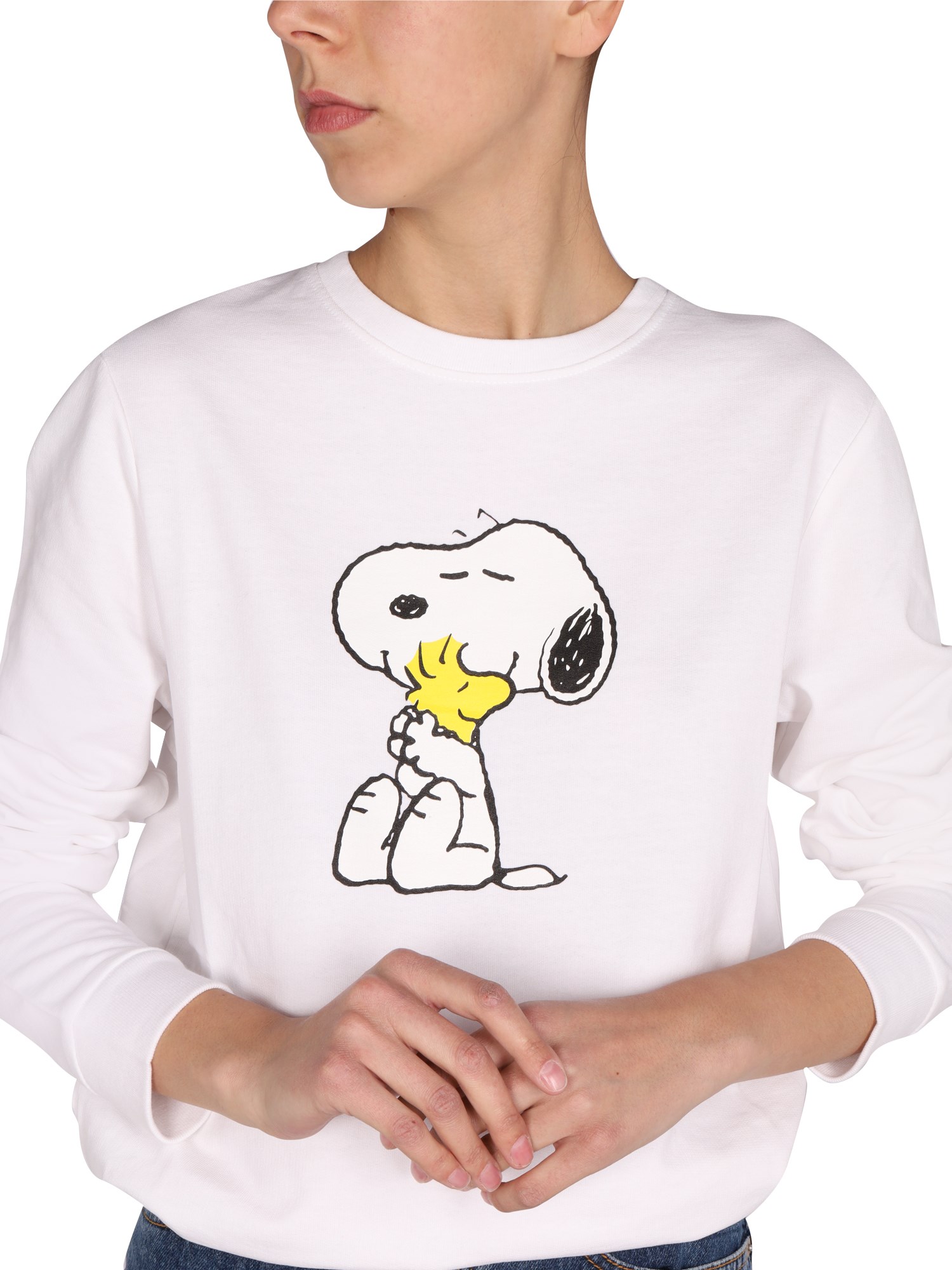 MOACONCEPT    SNOOPY COTTON SWEATSHIRT