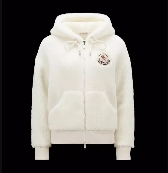 MONCLER  |Blended Fabrics Long Sleeves Plain Logo