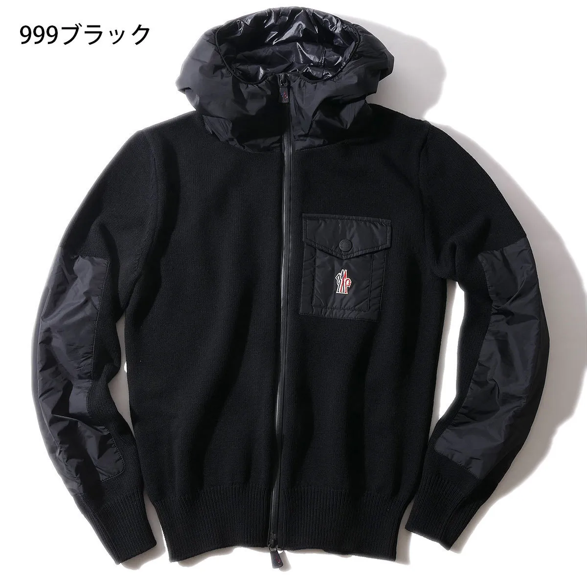 MONCLER  |Wool Plain Logo FX Advantage / Exclusive Hoodies