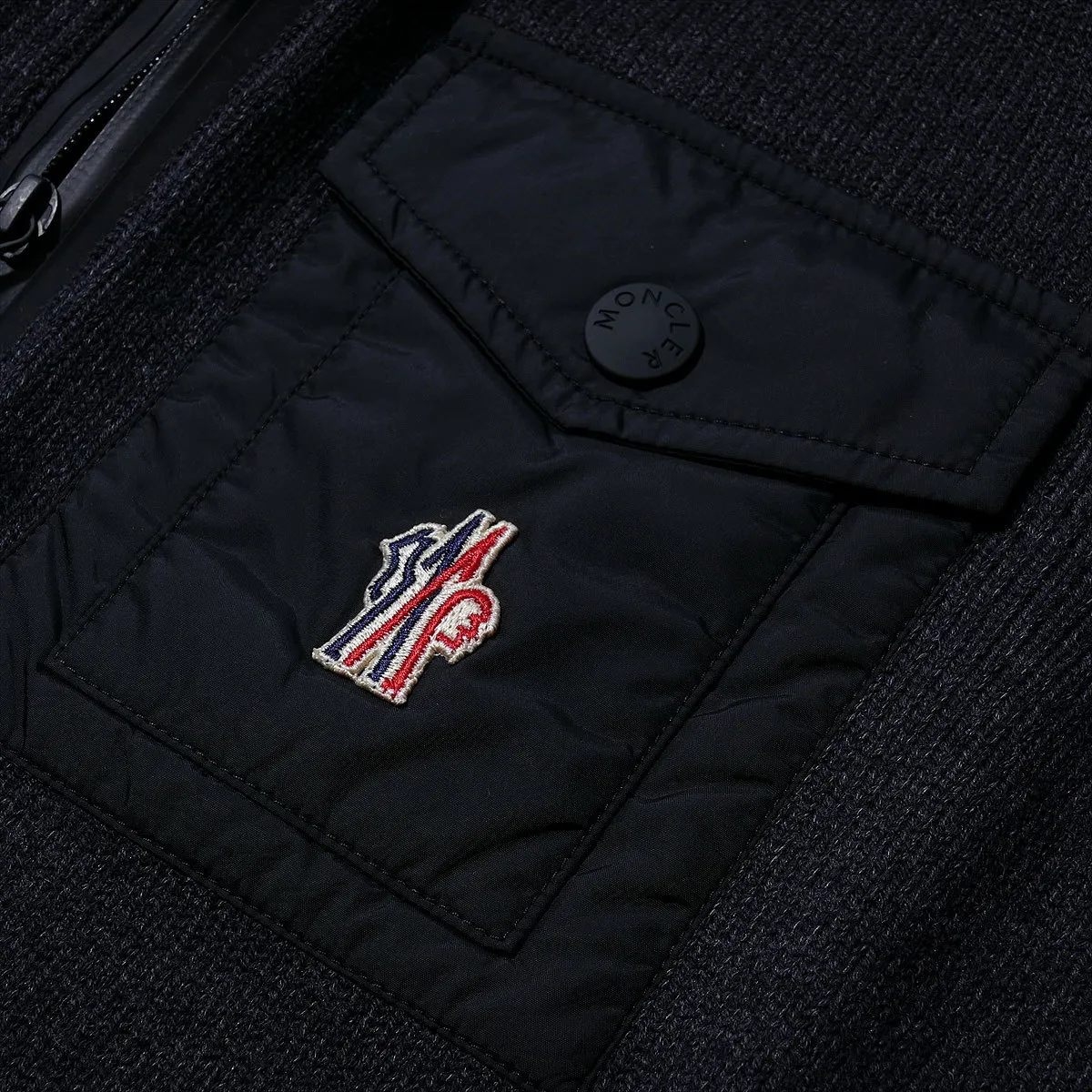 MONCLER  |Wool Plain Logo FX Advantage / Exclusive Hoodies