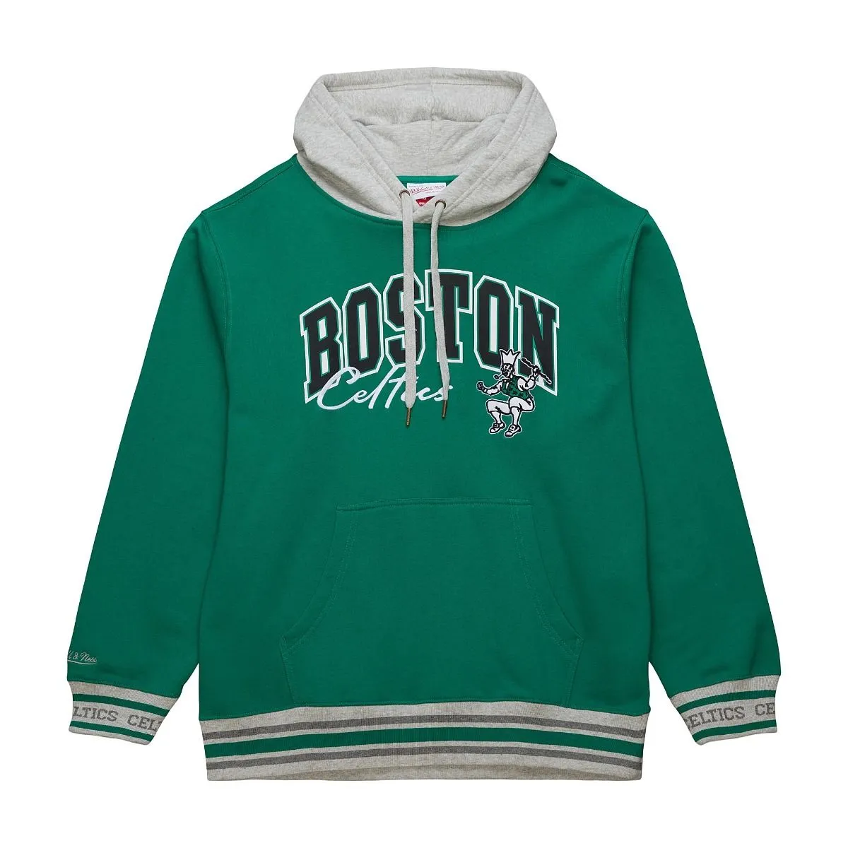 NBA Premium Fleece Hoodie Vintage Logo Boston Celtics