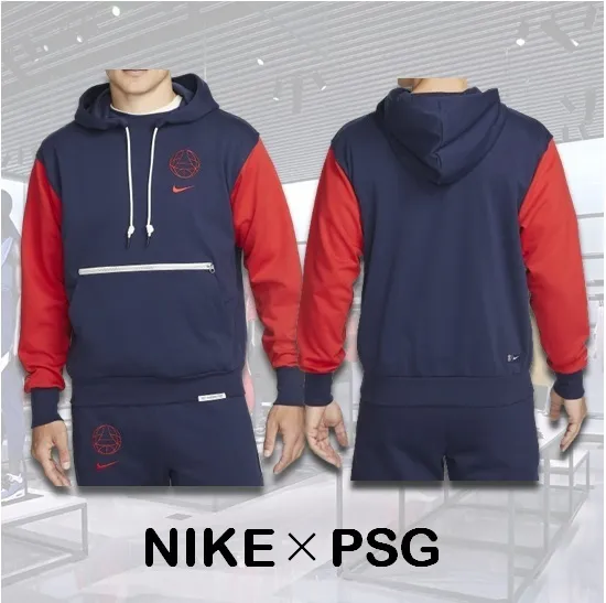 Nike  |Collaboration Plain Cotton Logo Hoodies