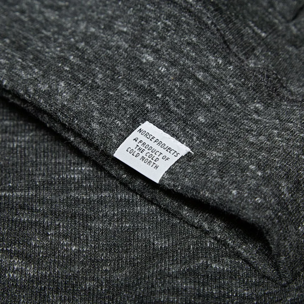 Norse Projects Ketel Wool Zip HoodyGrey Melange