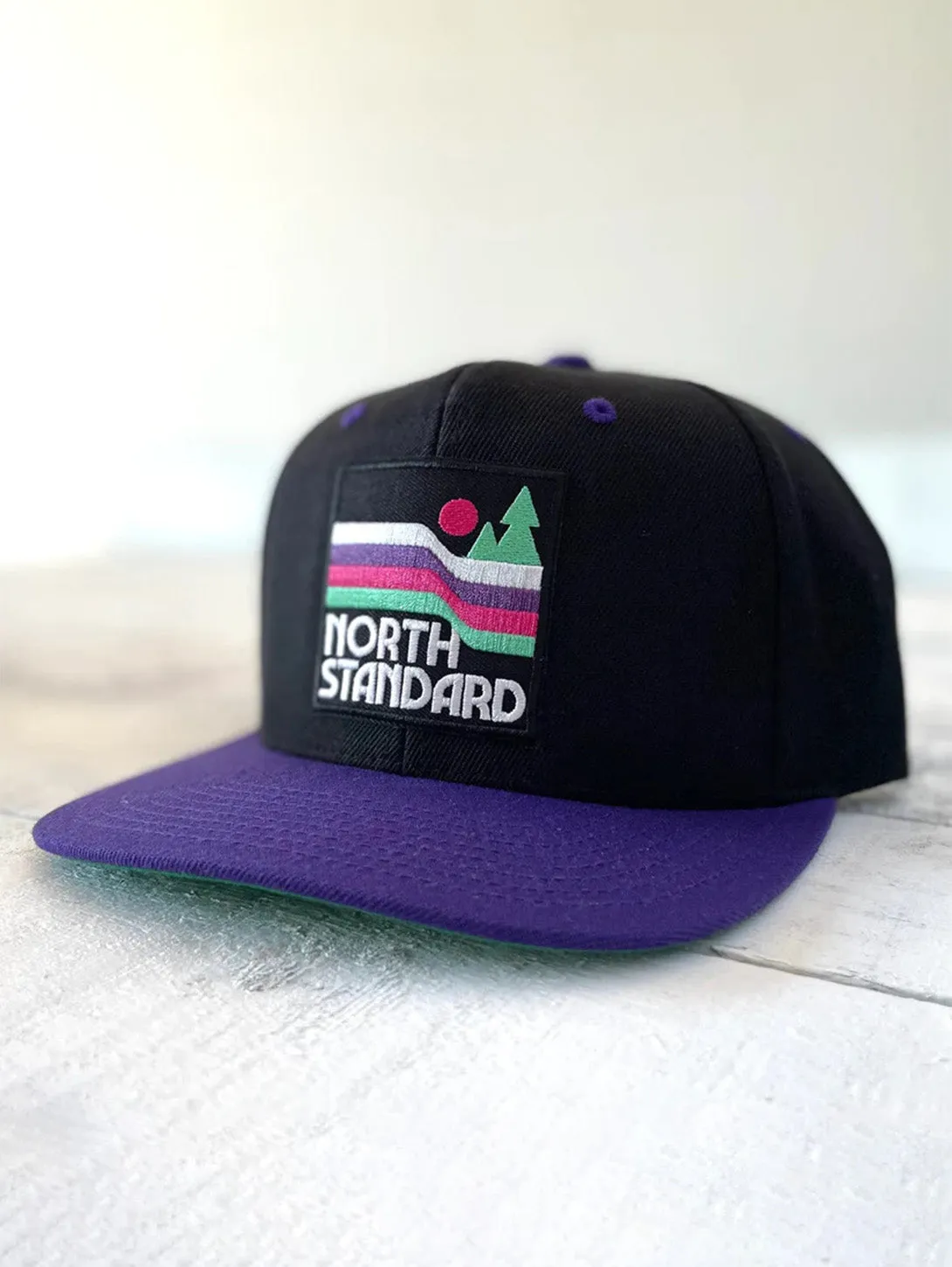 NSTP Snapback Waves Hat - Purple