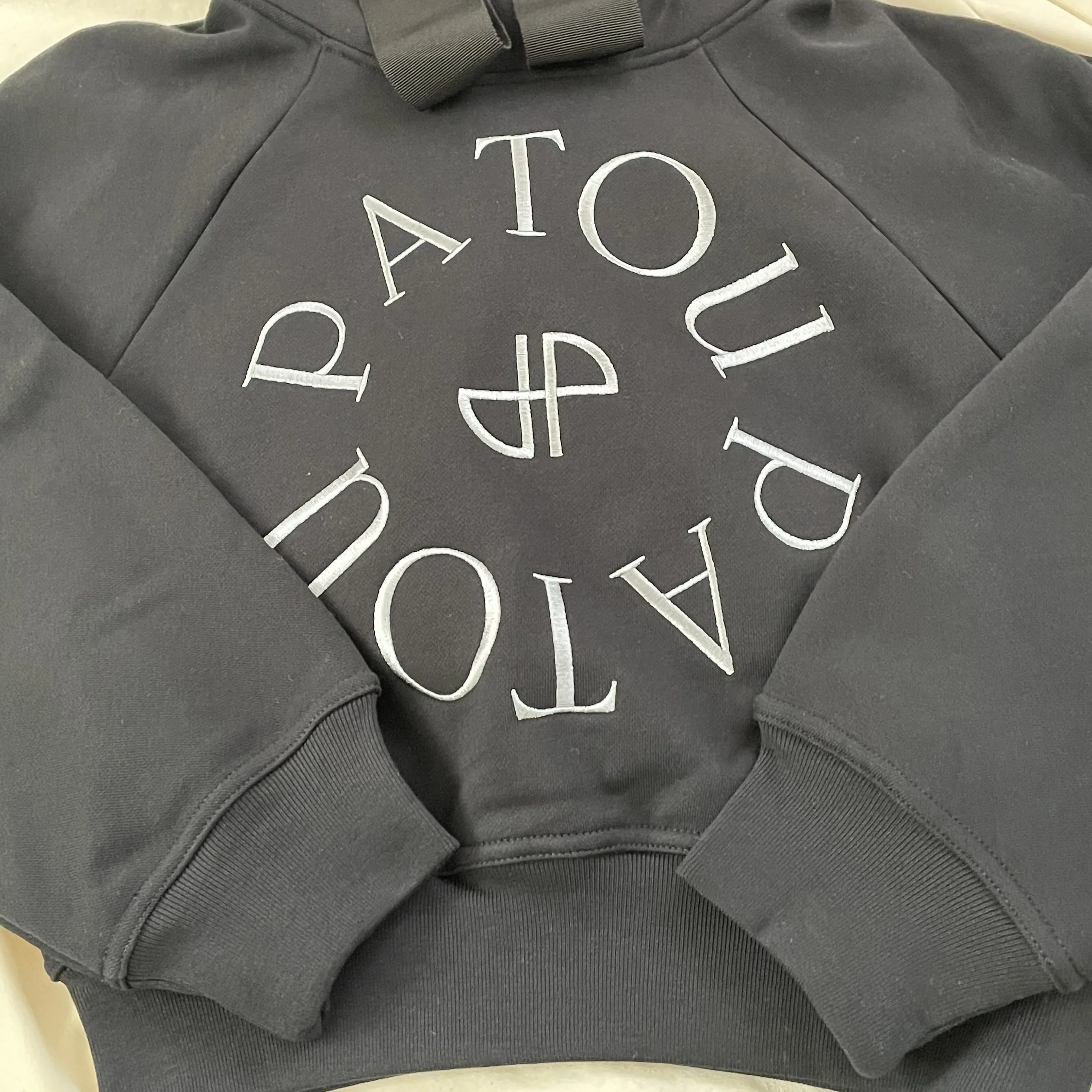 PATOU  |Sweat Long Sleeves Cotton Logo Hoodies & Sweatshirts