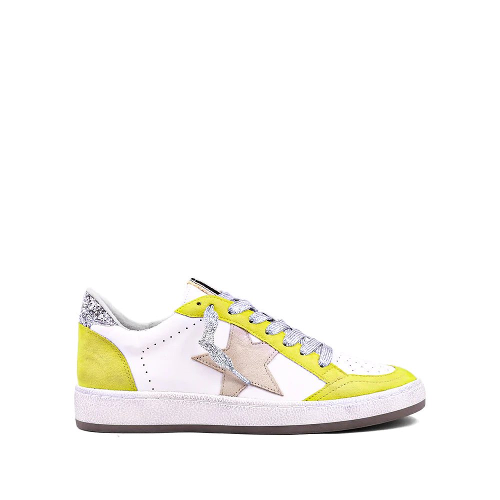 Paz Yellow Sneakers