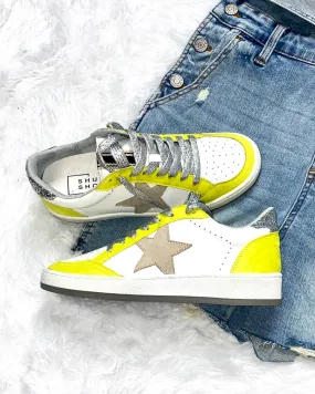 Paz Yellow Sneakers