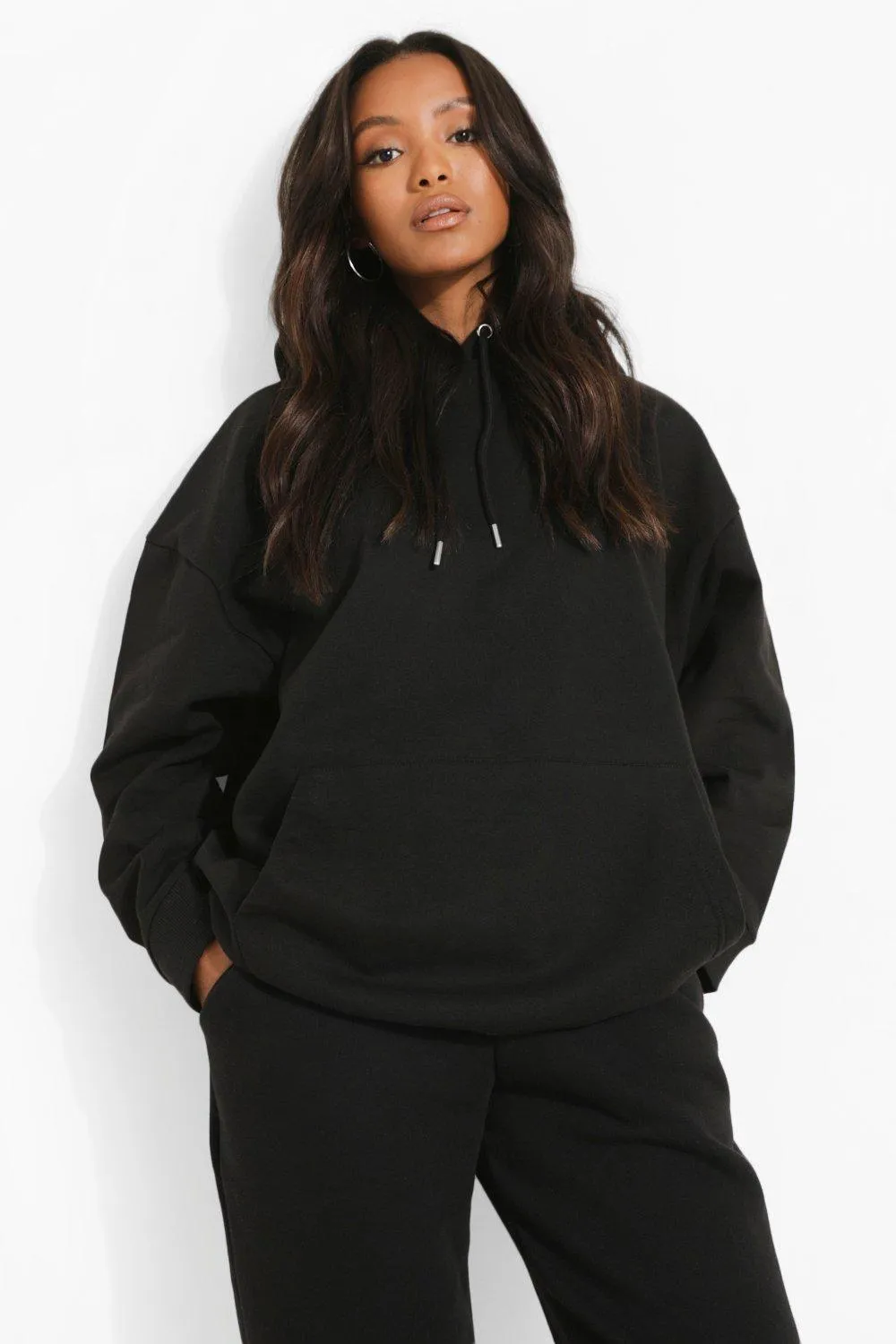 Petite Recycled Oversized Hoodie