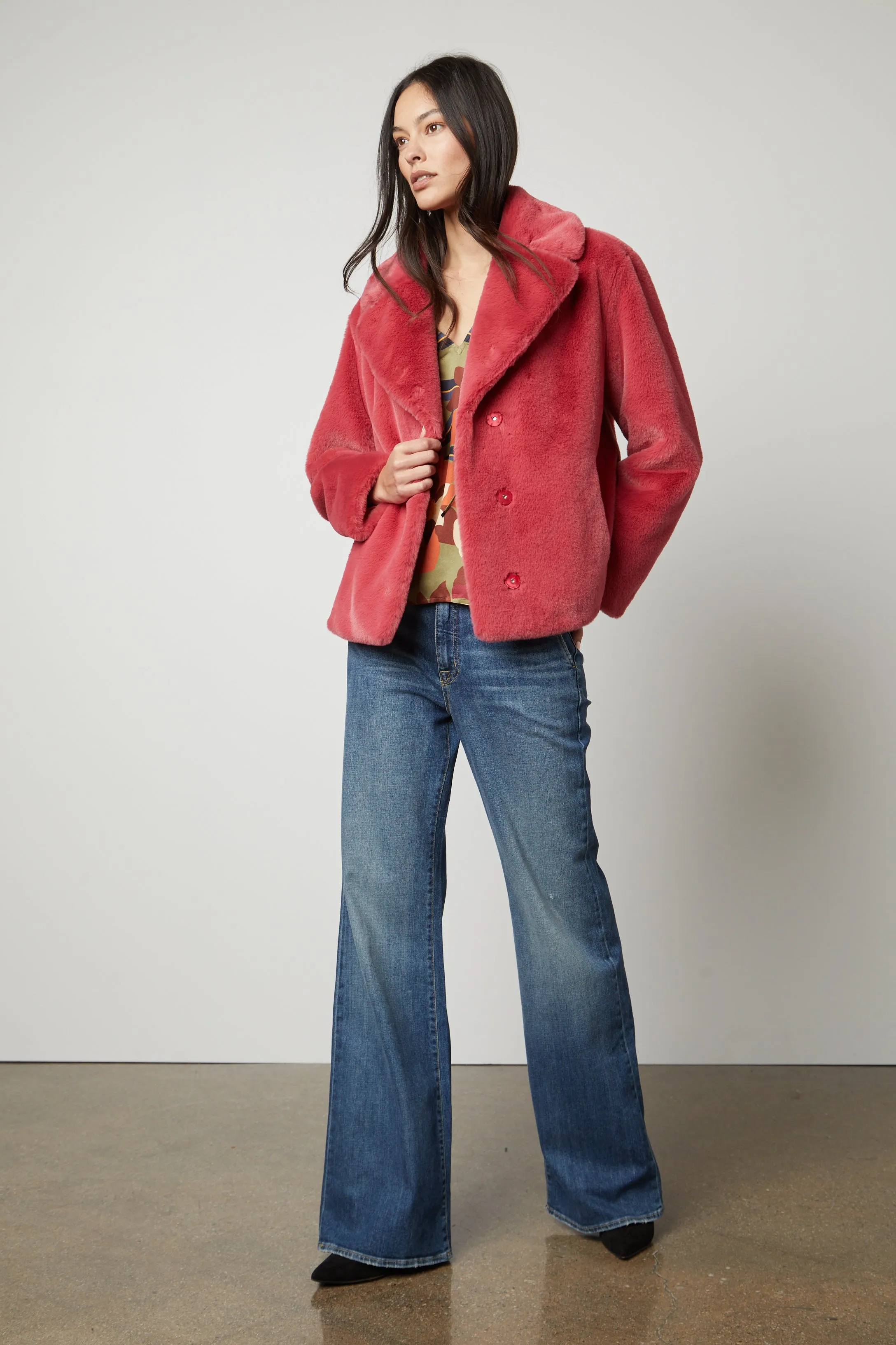 RAQUEL JACKET IN ROSE