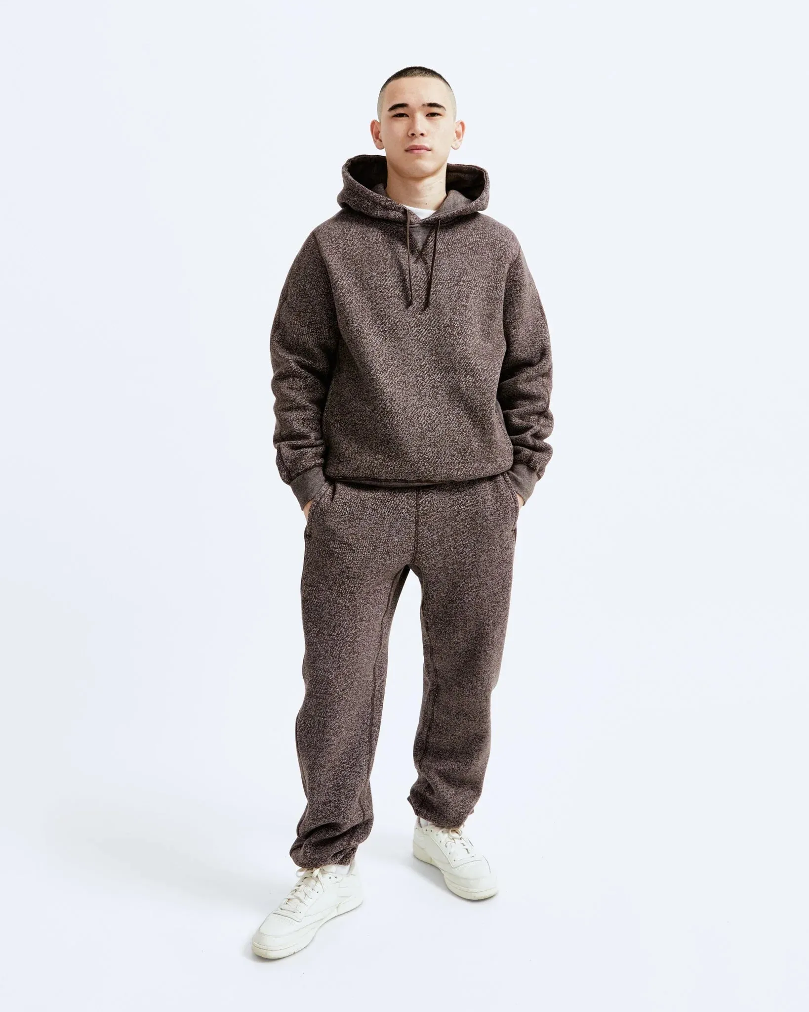 Reigning Champ Tiger Fleece Classic Hoodie - Sable