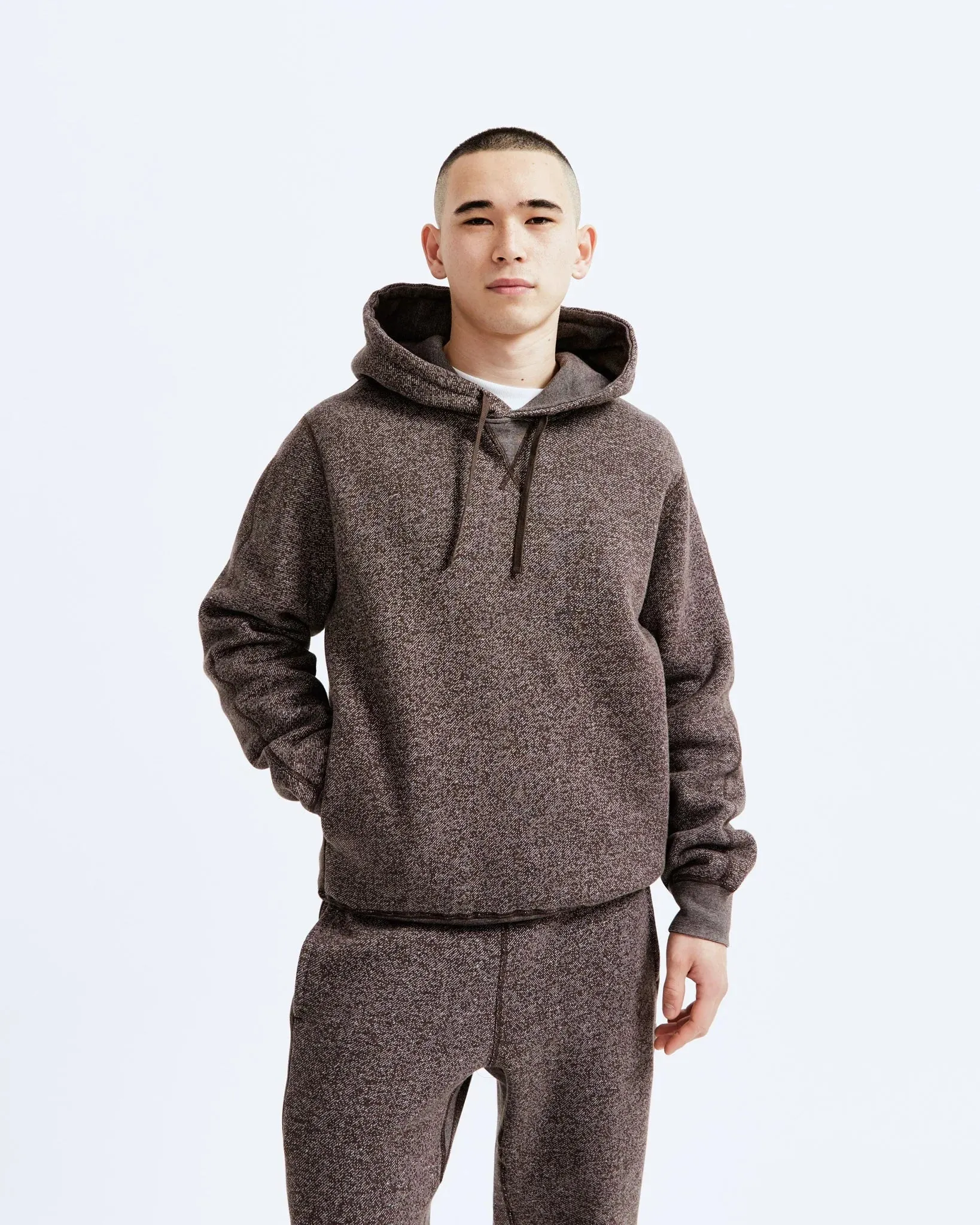 Reigning Champ Tiger Fleece Classic Hoodie - Sable