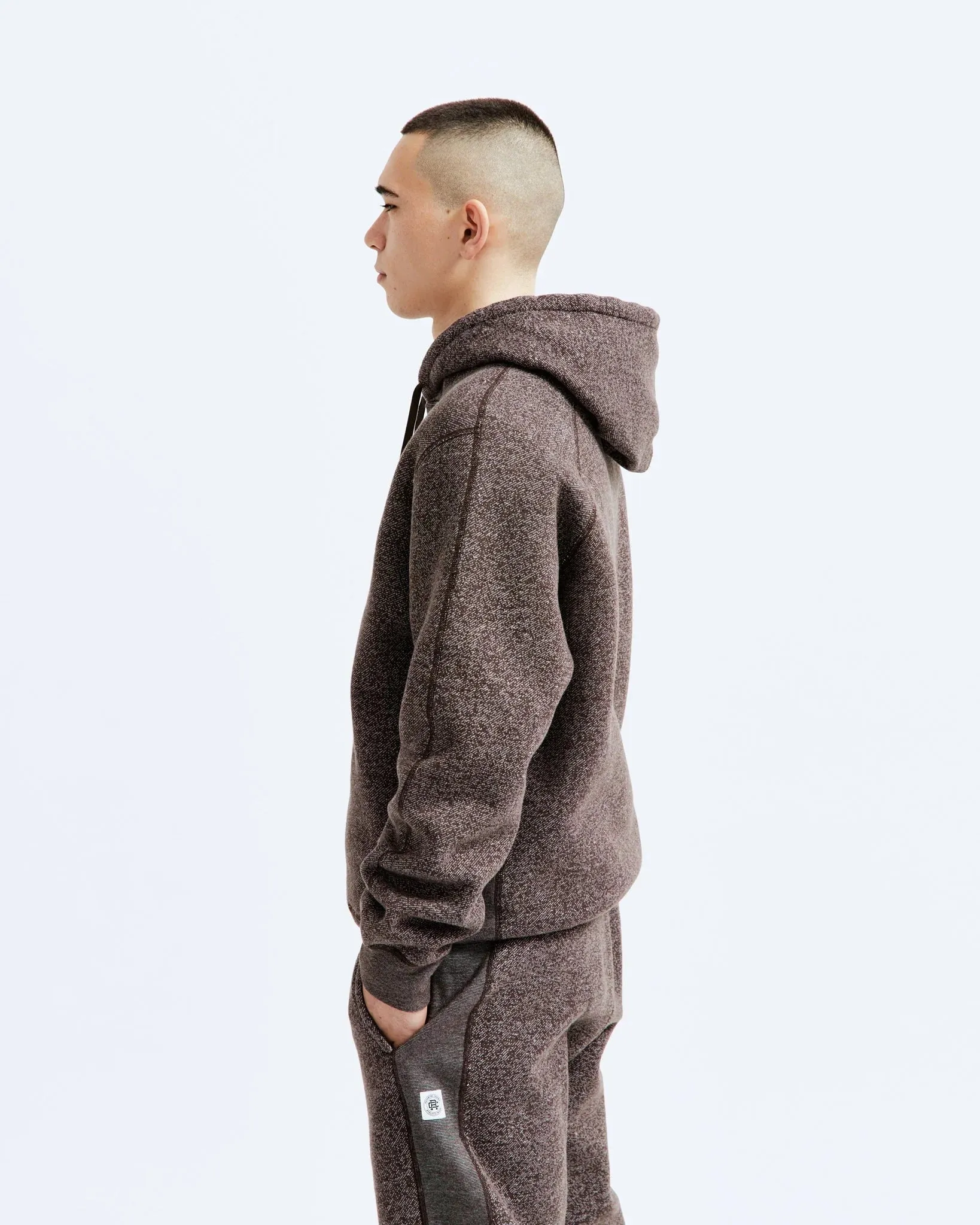 Reigning Champ Tiger Fleece Classic Hoodie - Sable