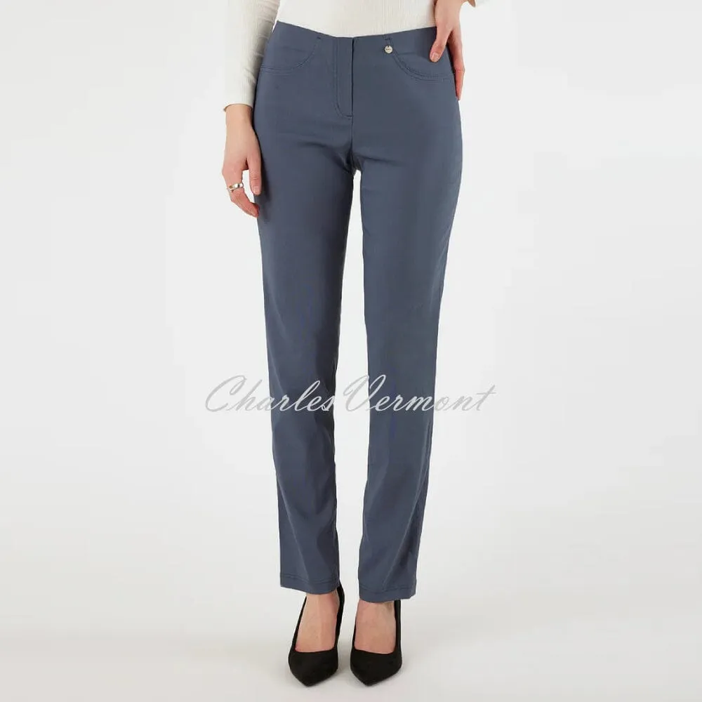 Robell Bella Full Length Trouser 51559-5499-64 (Steel Blue)