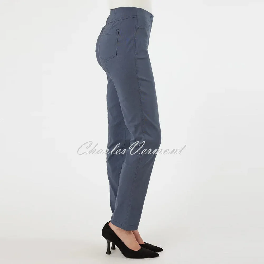 Robell Bella Full Length Trouser 51559-5499-64 (Steel Blue)