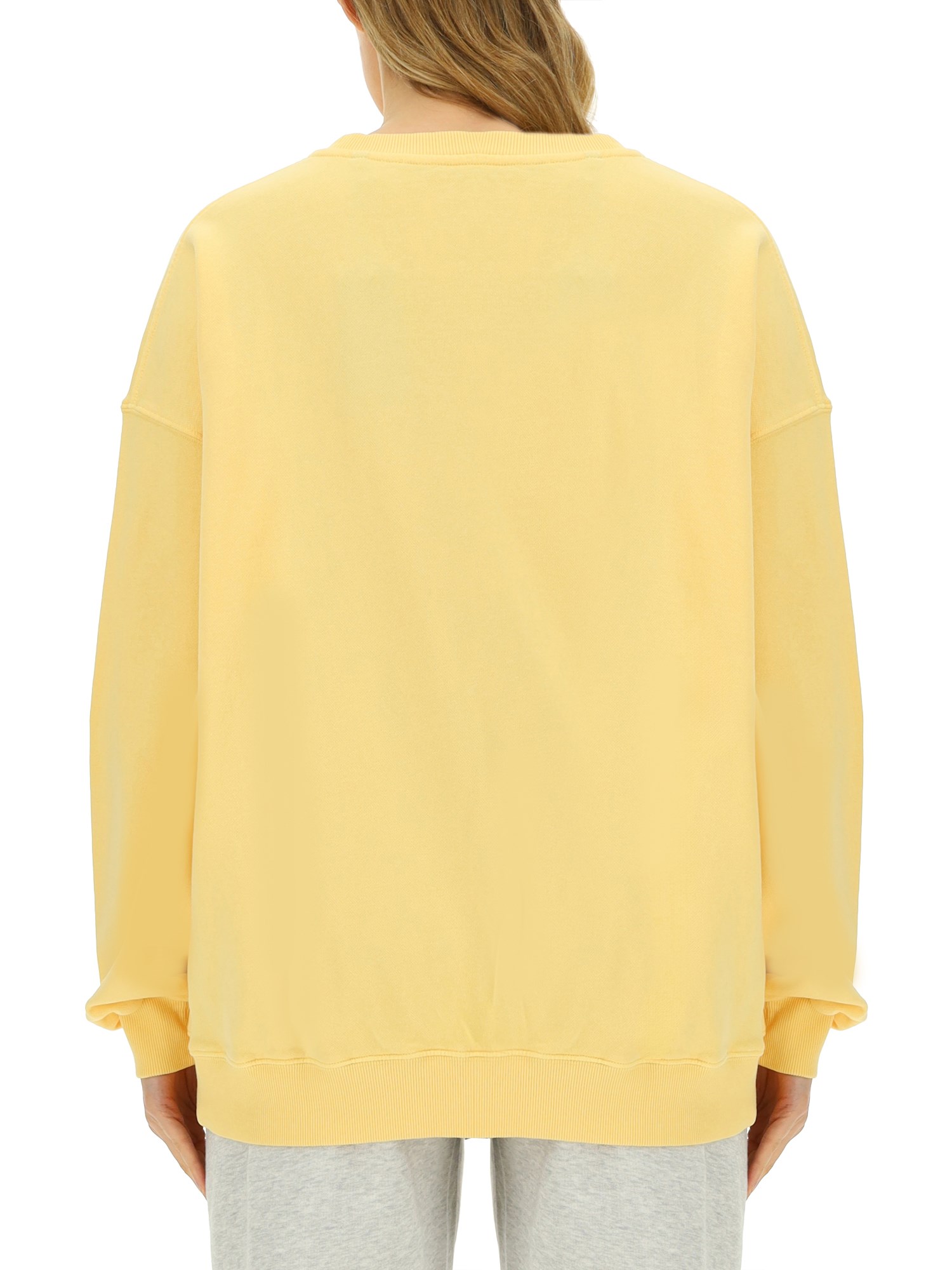 ROTATE BIRGER CHRISTENSEN    COTTON SWEATSHIRT WITH LOGO