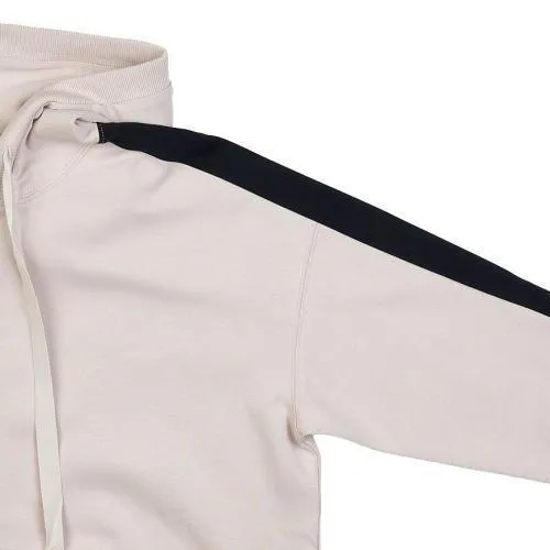 S Max Mara  |Long Sleeves Plain Cotton Logo Hoodies & Sweatshirts