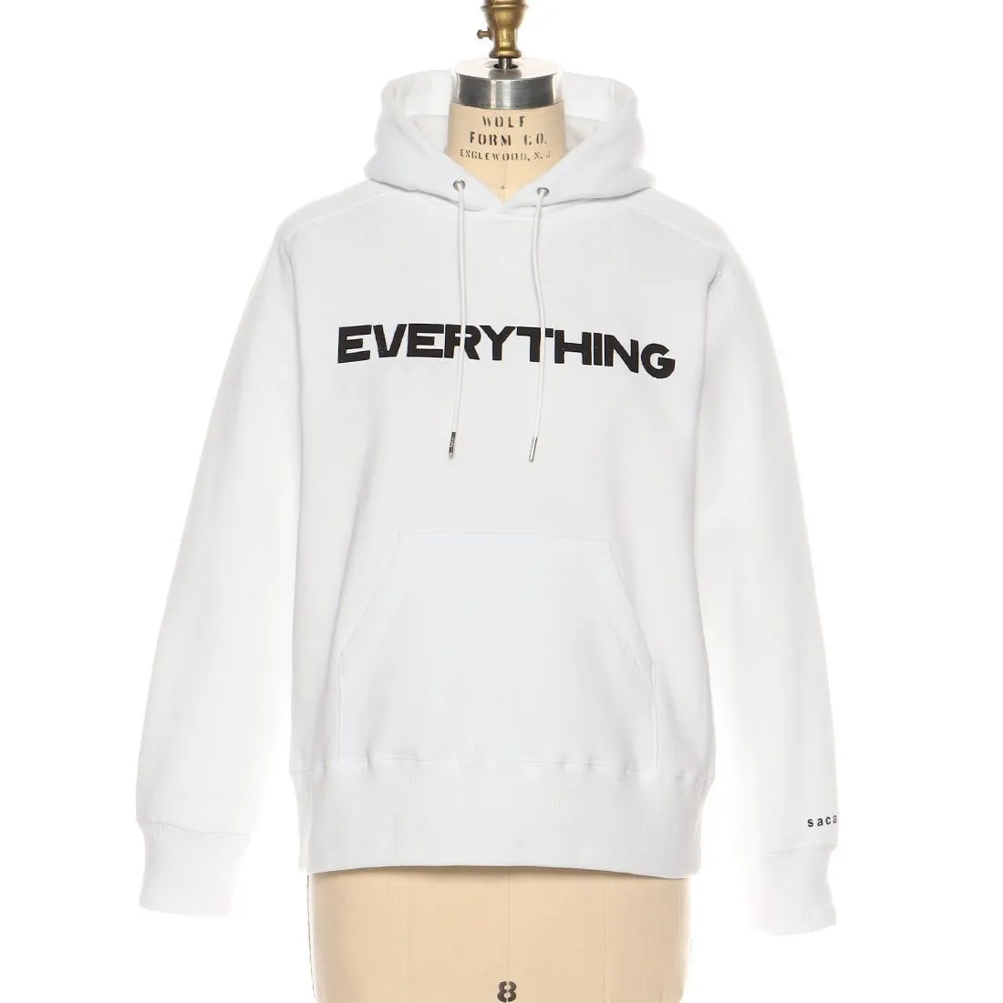 sacai  |Street Style Plain Cotton Logo Hoodies & Sweatshirts