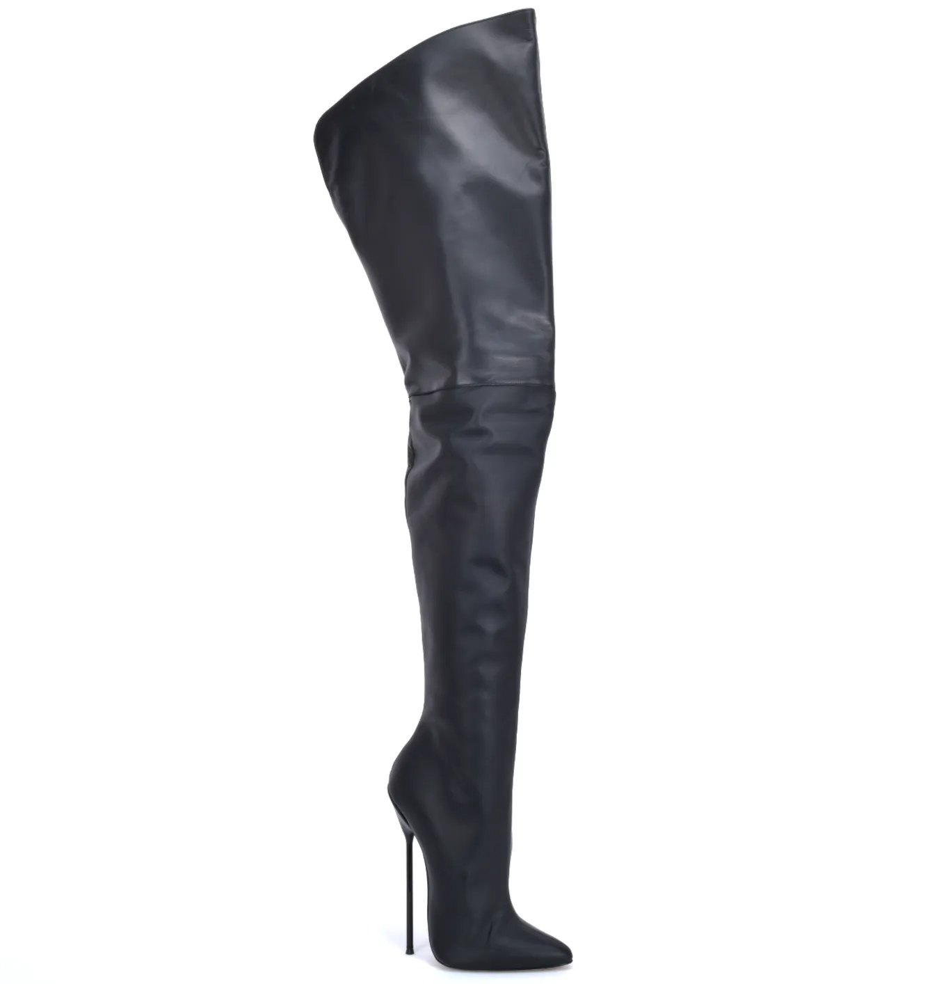 Sanctum VICTORIA THIGH BOOTS BLACK NAPPA