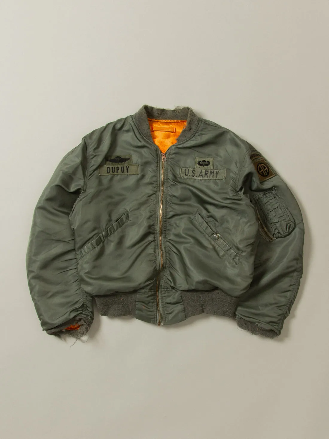 Scott alpha us army flight jacket