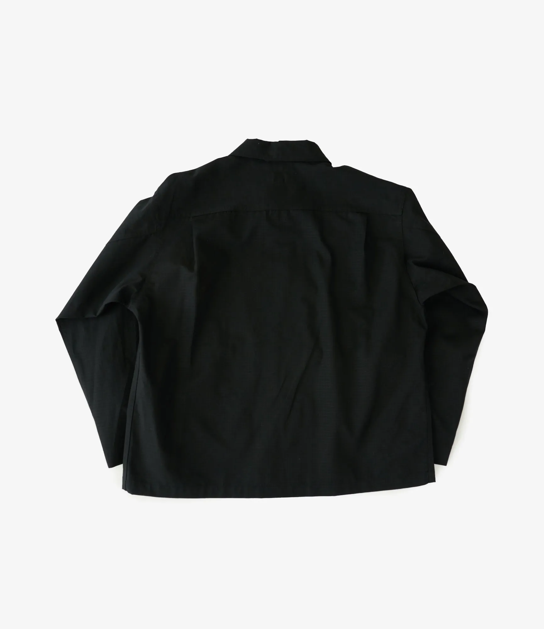 Sea Bees Jacket – Black Ripstop Cotton