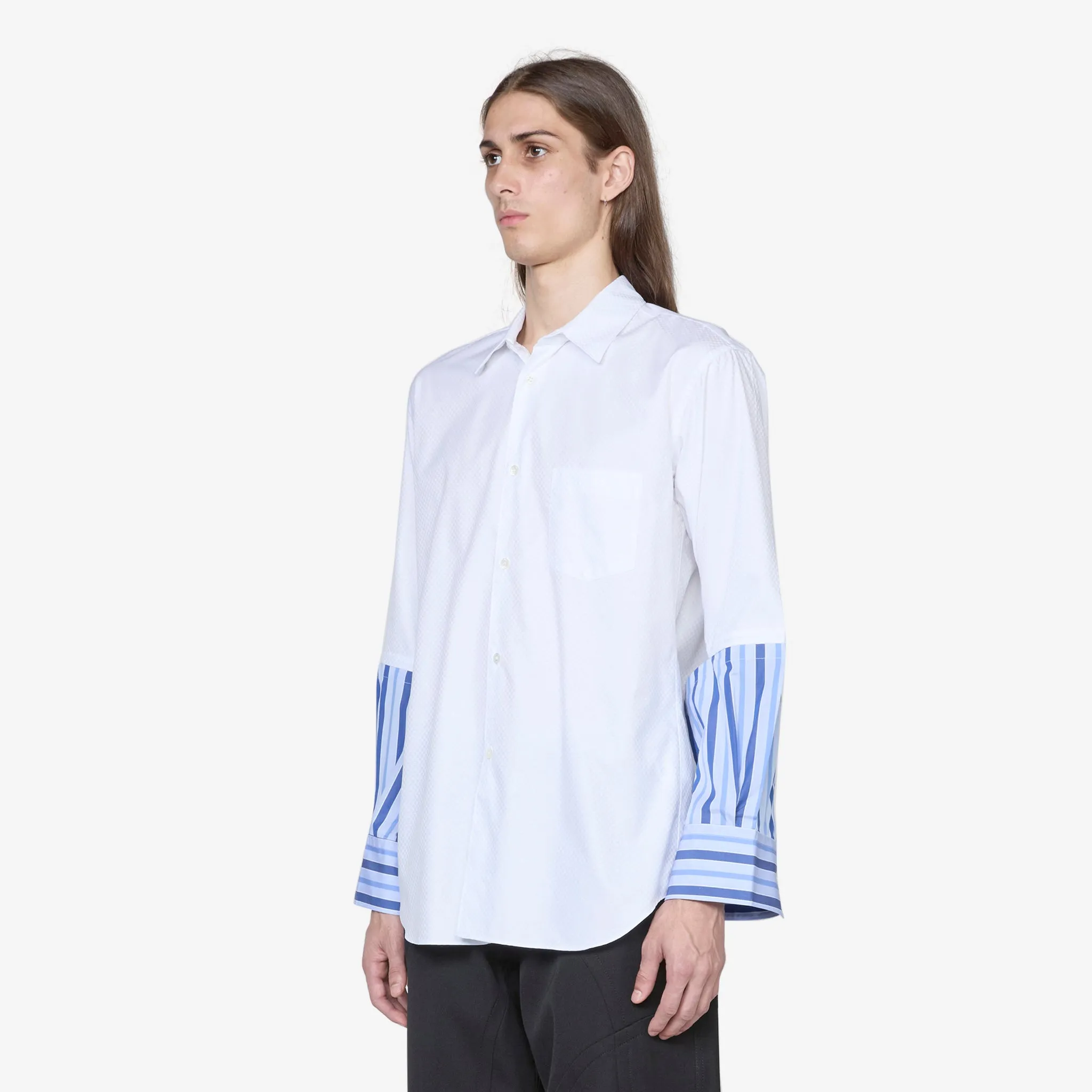 Shirt White | Stripe