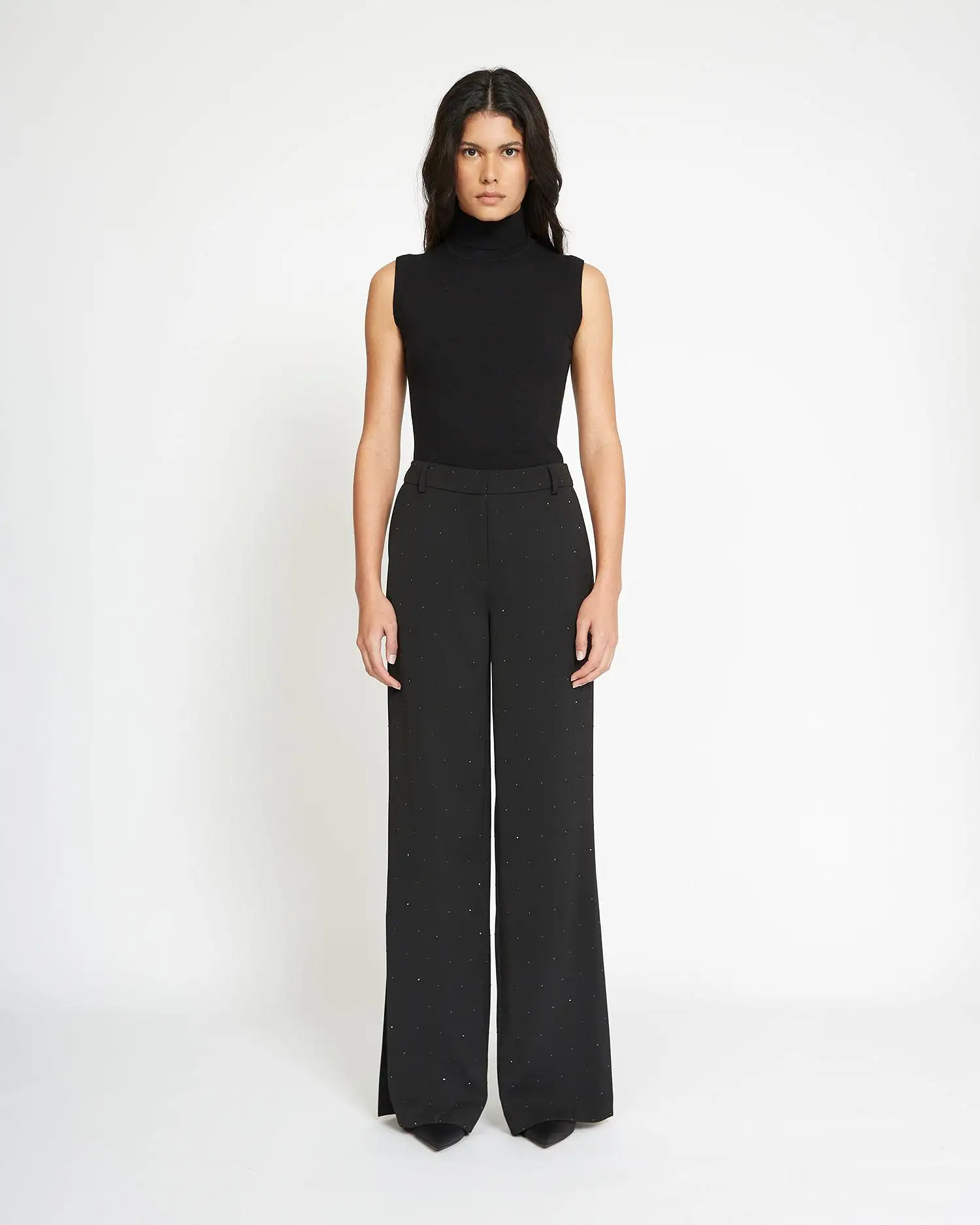 Silvian Heach Landroval Black Trousers