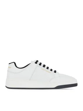 SL / 61 LOW SNEAKERS IN SMOOTH AND HAMMERED LEATHER