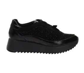 SNEAKERS ENVAL SOFT DONNA IN PELLE NERO 4774700