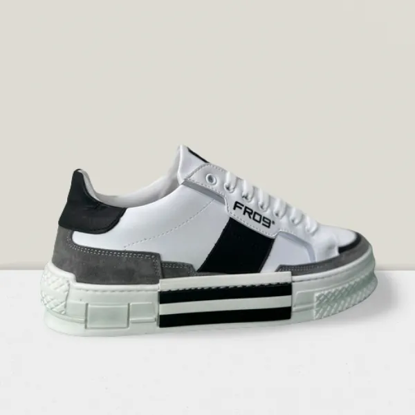 Sneakers FR09 Bianco/Grigio