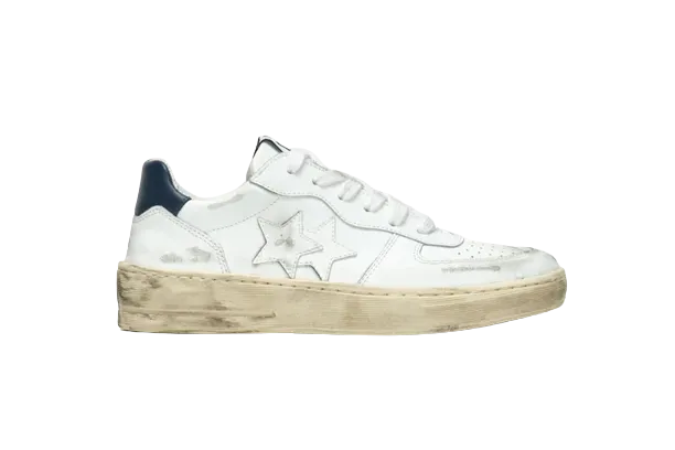 Sneakers Padel Bianco/Blu 2Star