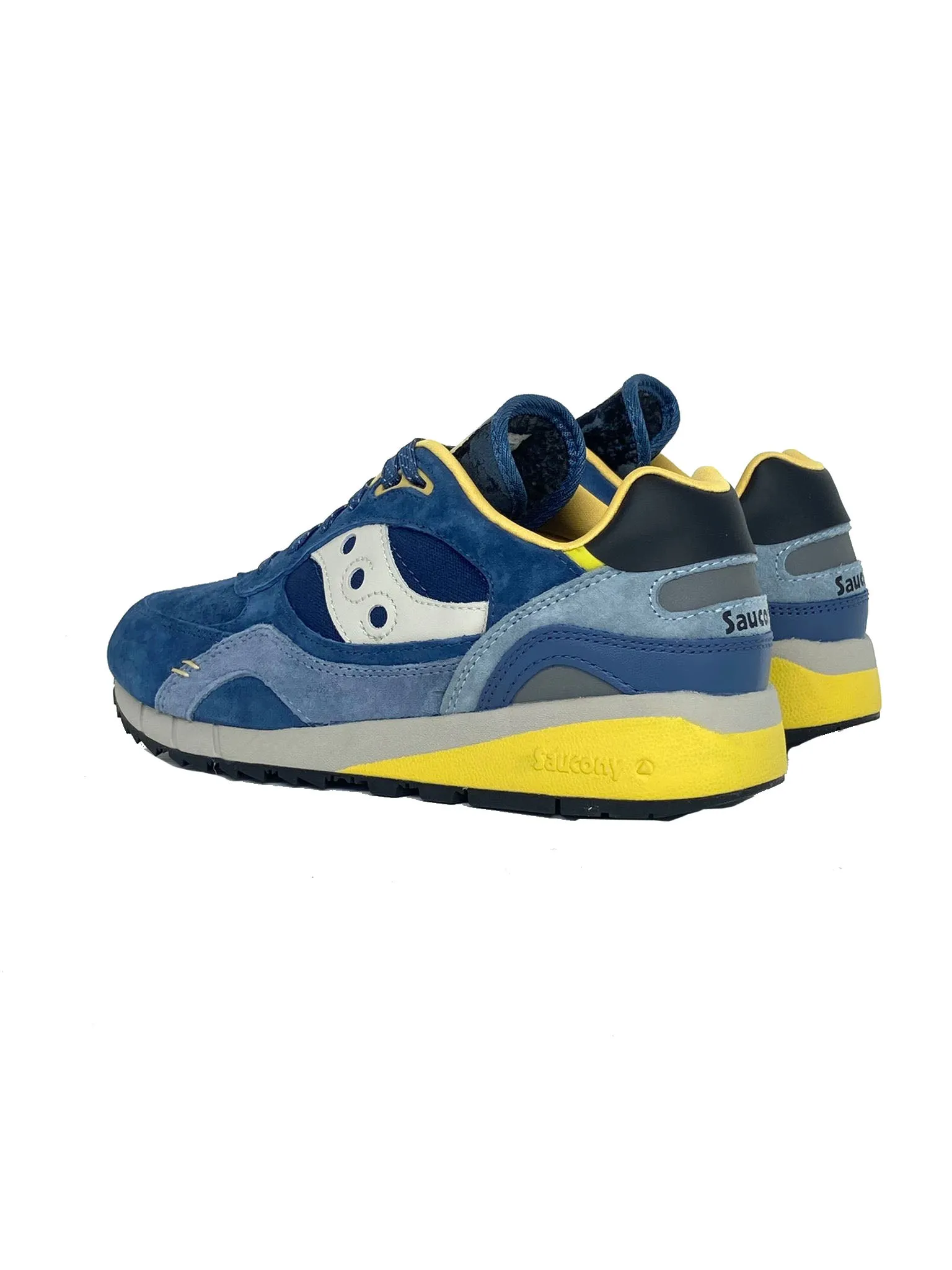 SNEAKERS UOMO GIALLE/BLU S70587-1 SHADOW 6000