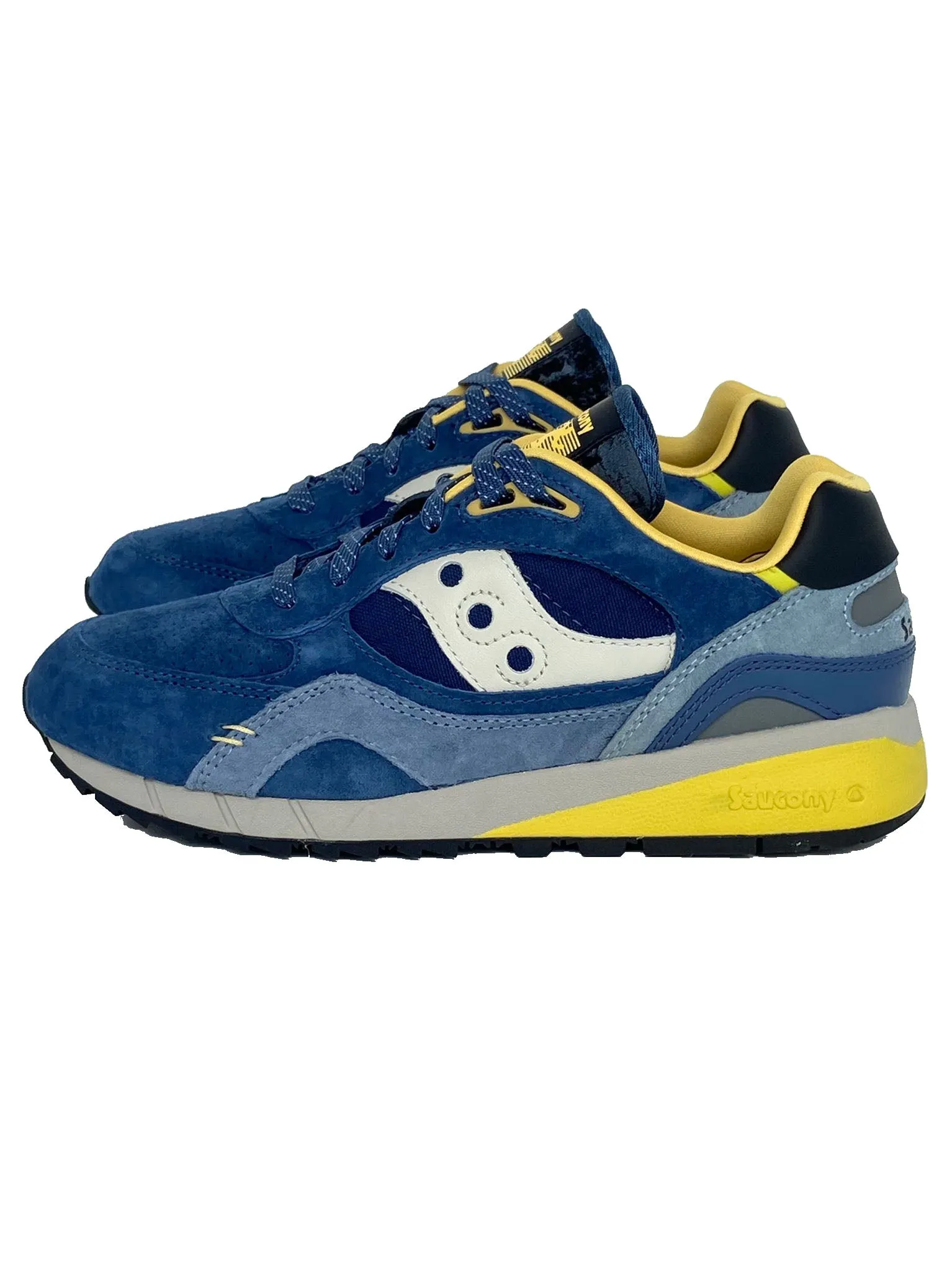 SNEAKERS UOMO GIALLE/BLU S70587-1 SHADOW 6000