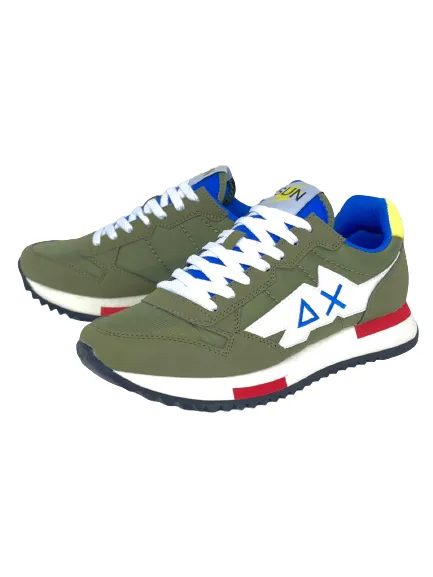 SNEAKERS UOMO MILITARE Z32118 NIKI SOLID