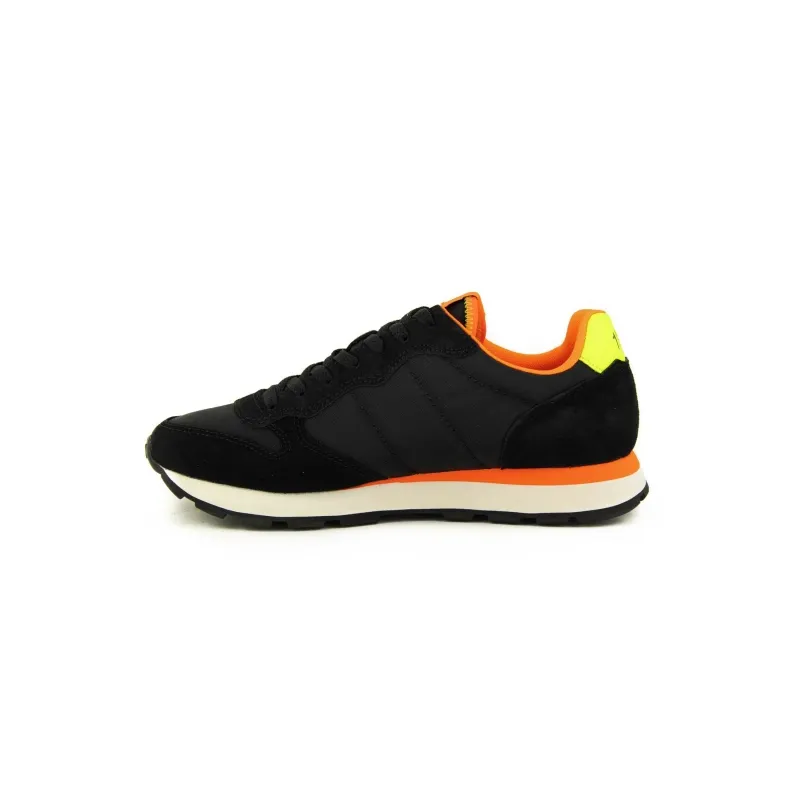 SNEAKERS UOMO MODELLO TOM FLUO, NERO