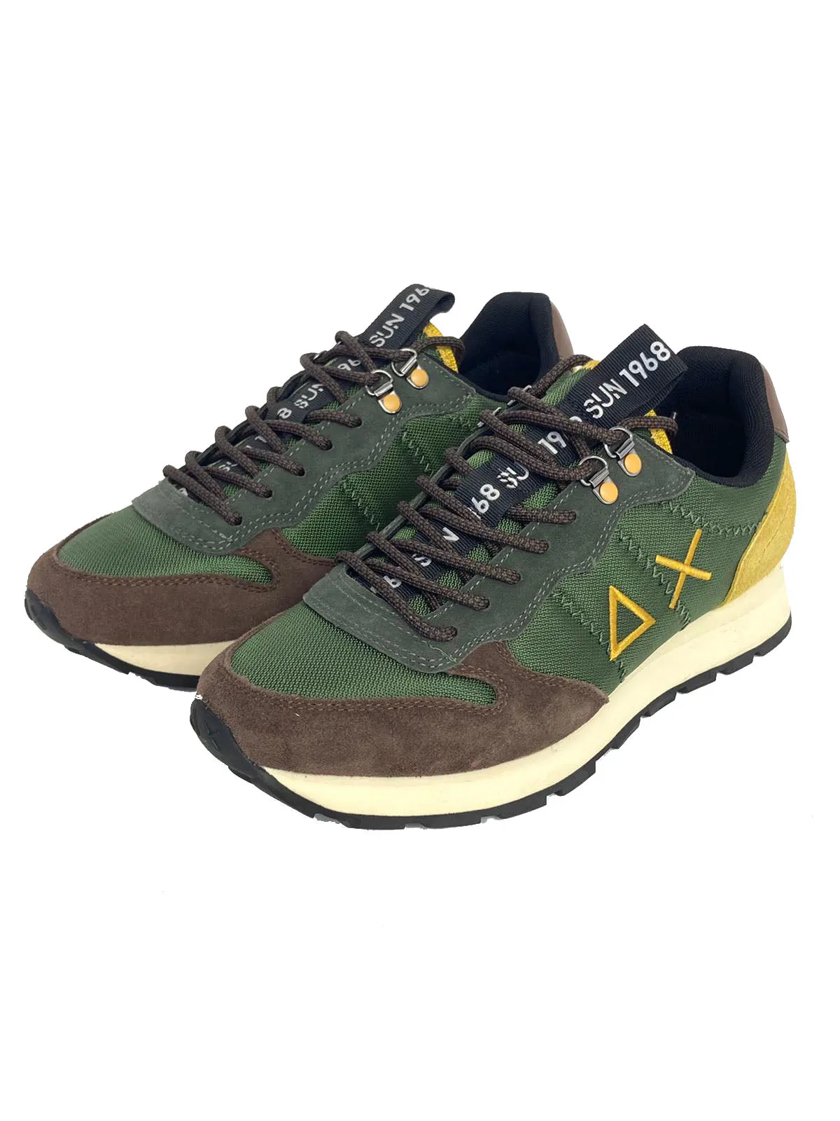 SNEAKERS UOMO VERDE MILITRE Z41108 TOM GOES CAMPING