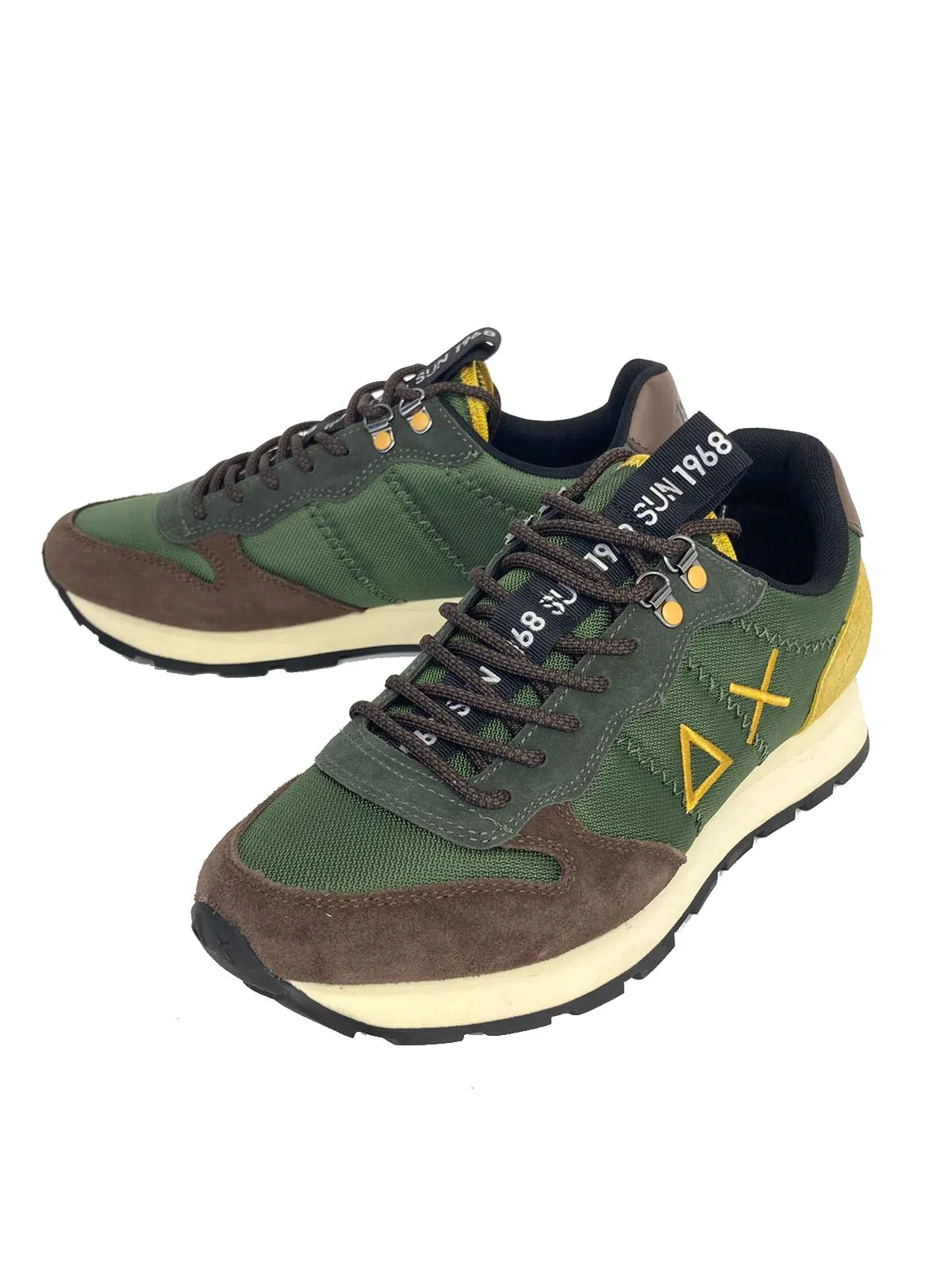 SNEAKERS UOMO VERDE MILITRE Z41108 TOM GOES CAMPING