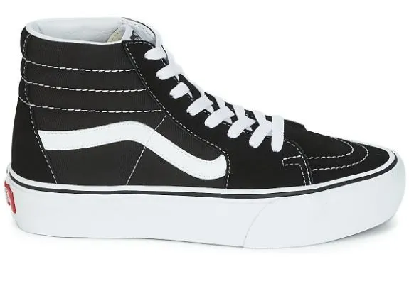 SNEAKERS VANS DONNA SK8-HI BLACK/WHITE VN0A3TKN6BT1