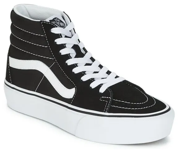 SNEAKERS VANS DONNA SK8-HI BLACK/WHITE VN0A3TKN6BT1