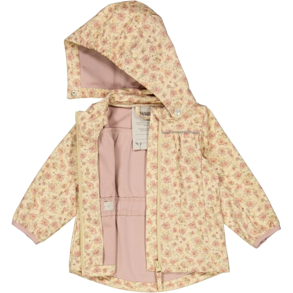 Softshell Jacket Gilda - soft beige flowers