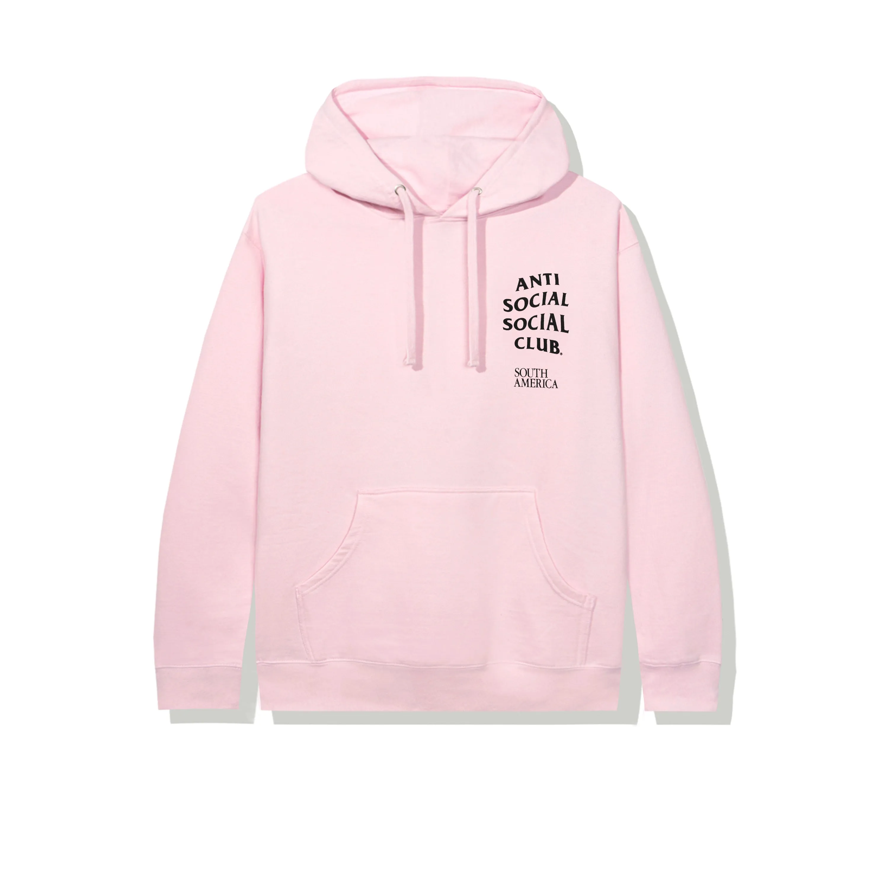 South America Pink Hoodie