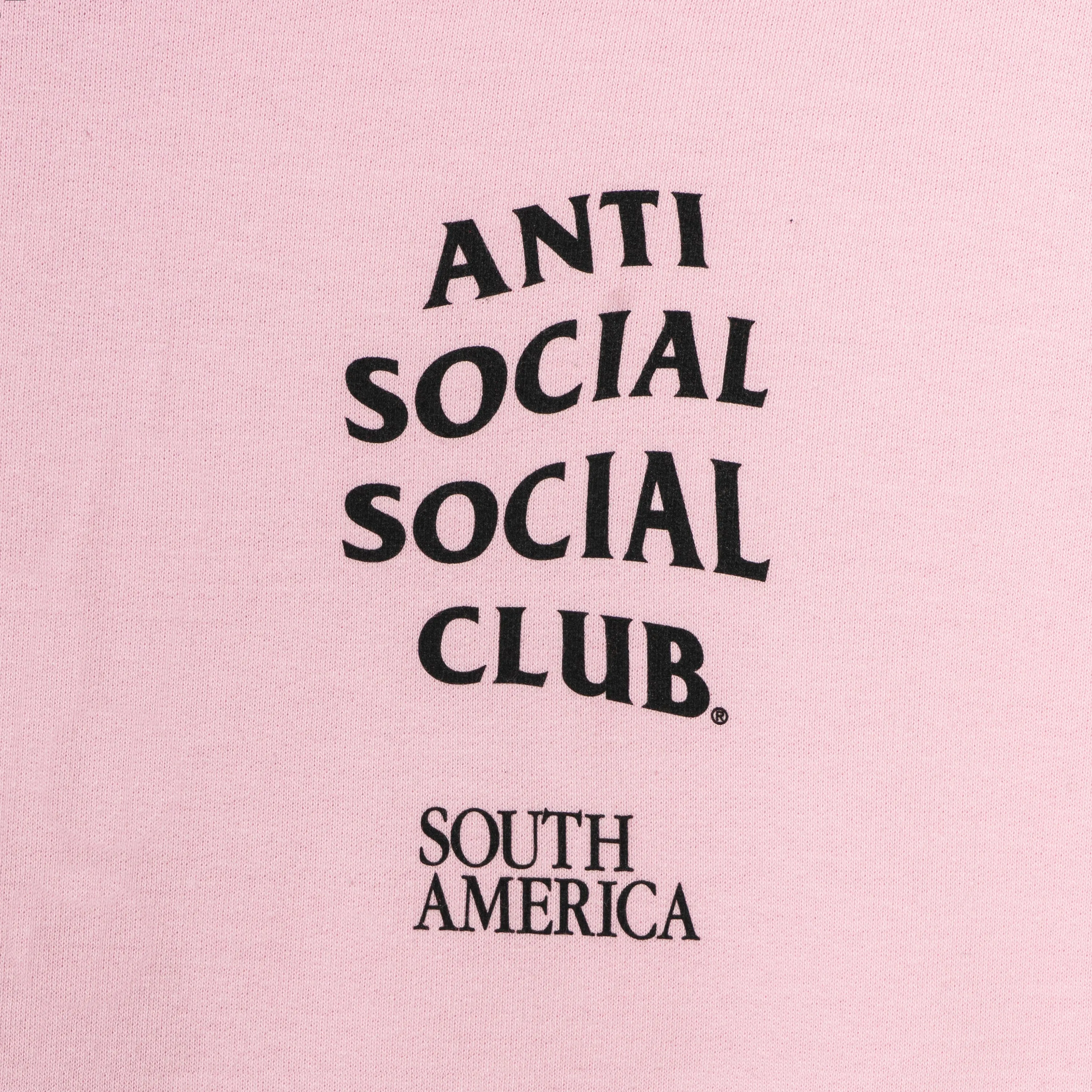 South America Pink Hoodie