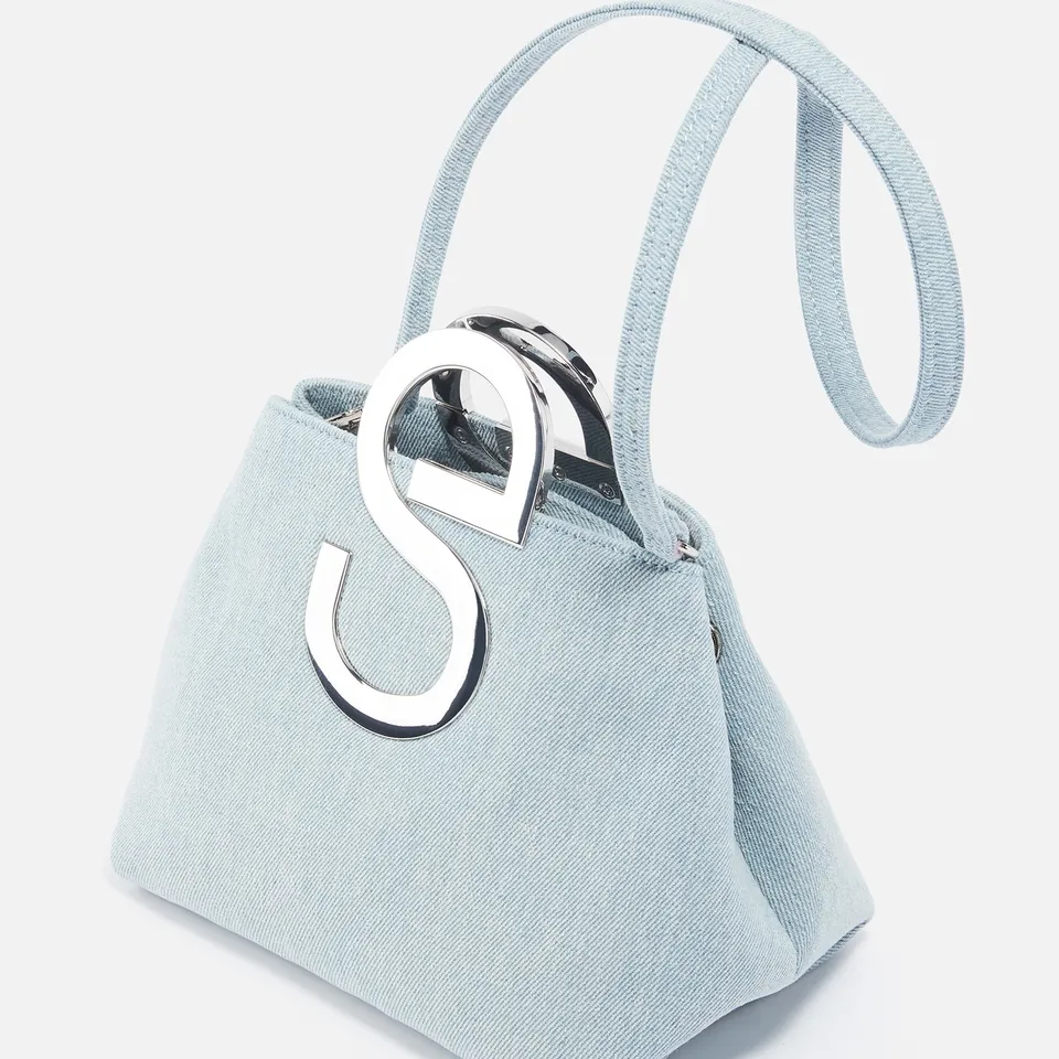 Stine Goya Icon Denim Mini Tote Bag | Coggles