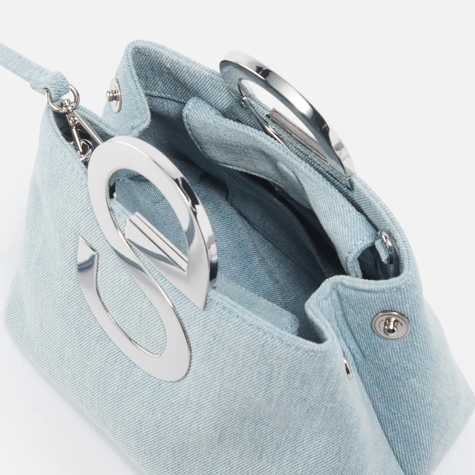 Stine Goya Icon Denim Mini Tote Bag | Coggles