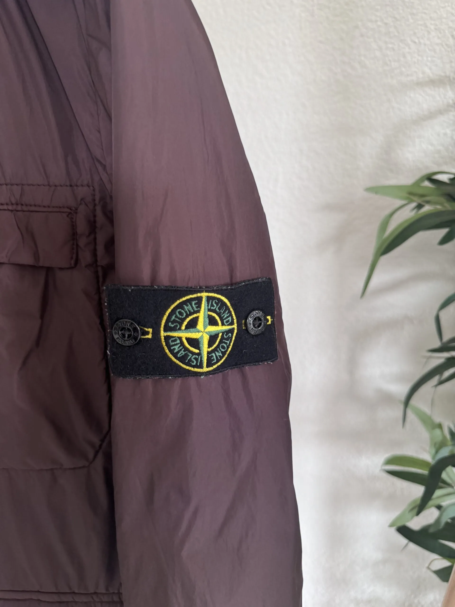 STONE ISLAND GARMENT DYED CRINKLE REPS JACKET