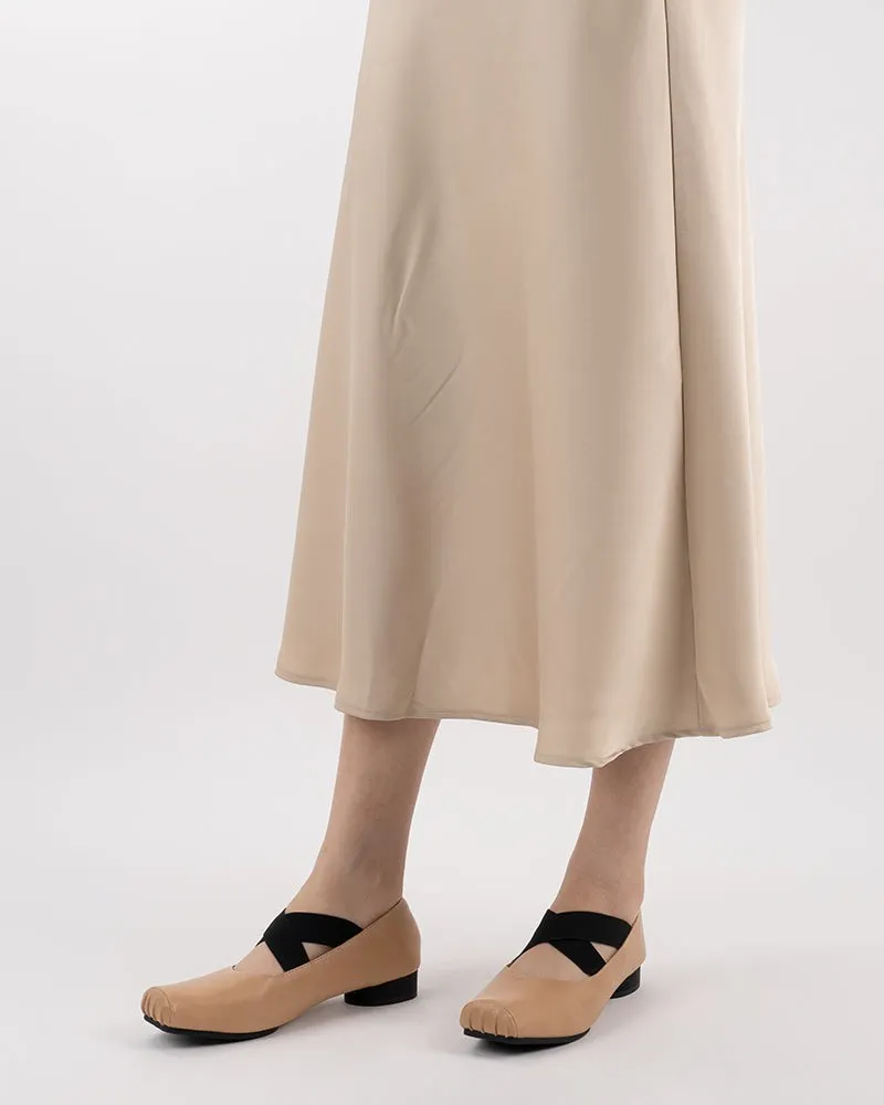 Stretchy Crisscross Strap Comfortable Ballet Flats