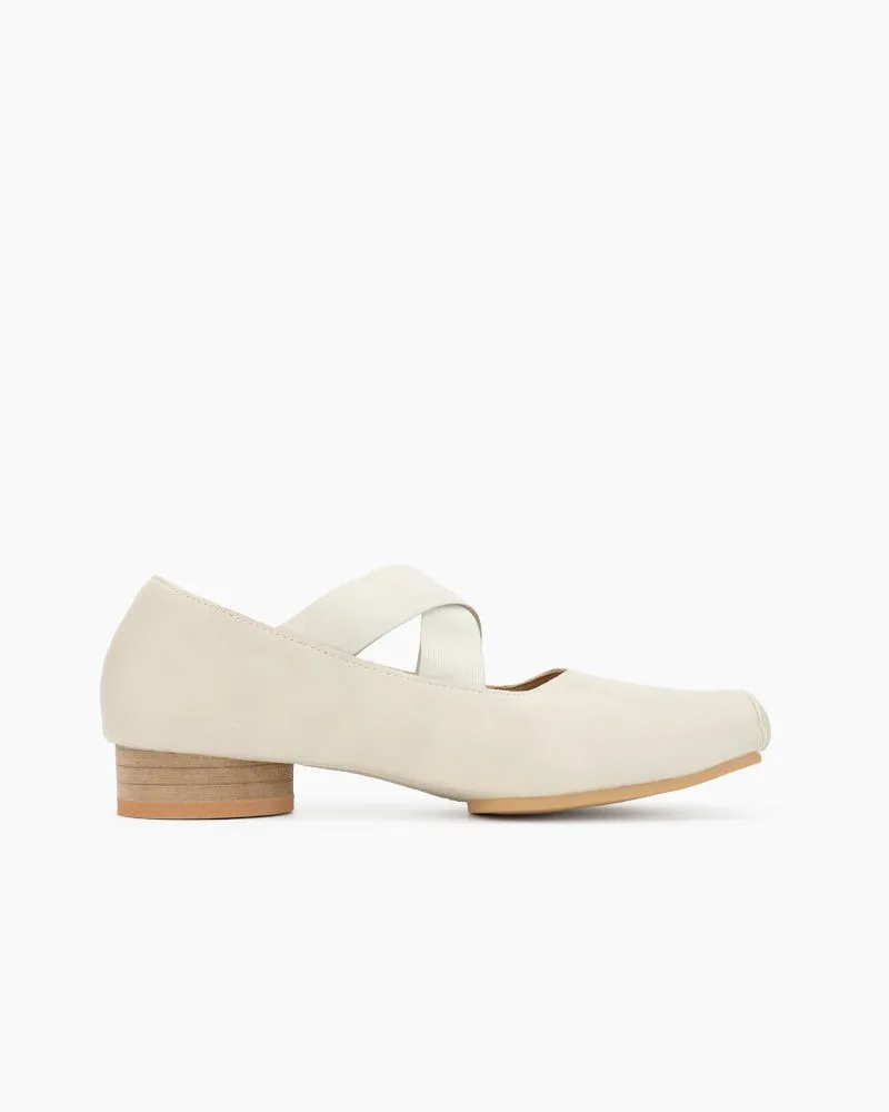 Stretchy Crisscross Strap Comfortable Ballet Flats